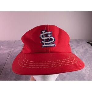 Vintage Annco St. Louis Cardinals MLB Trucker Hat Red Snapback Made in USA